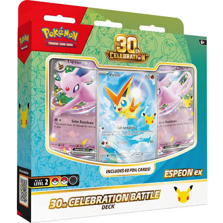 VIP 3: Pokémon 30th Celebration Battle Deck (random art)