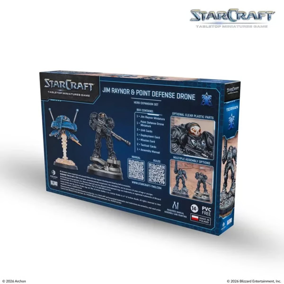 StarCraft TMG Jim Raynor (Raynor’s Raiders) – Terran Hero Expansion Set