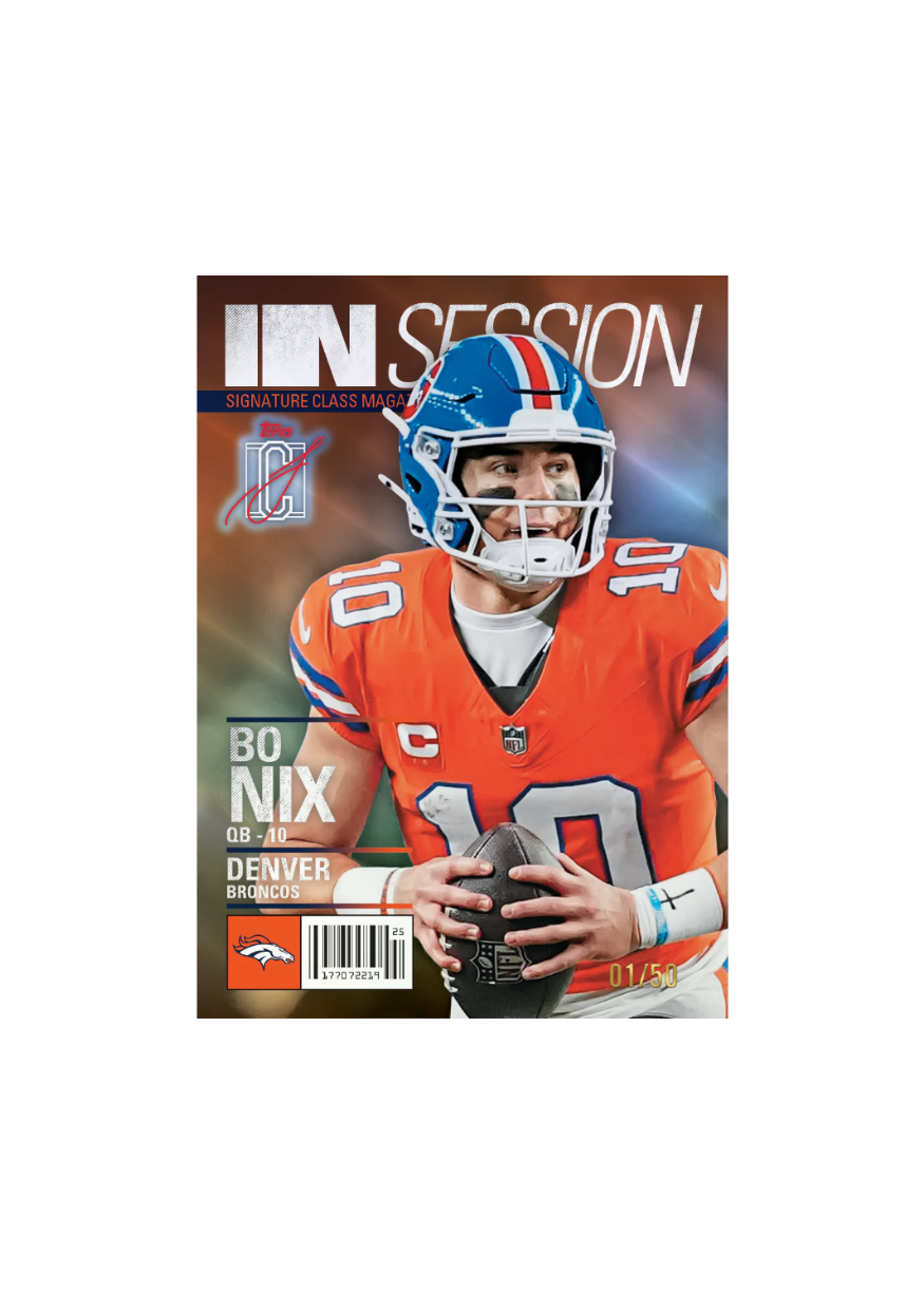 Topps Signature Class Football 2025 - Mega Box