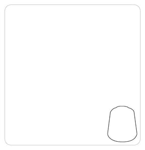 Citadel Base Corax White 12 ml festék tégely közelről