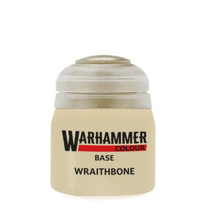 Citadel Base Wraithbone 12 ml festék tégely közelről