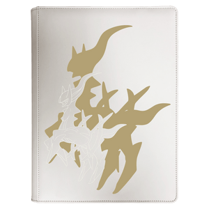 Elite Series Arceus 9-pocket cipzáras PRO-Binder Pokémon tároló