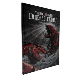 Trench Crusade: Carcass Front társasjáték doboz és tartalom