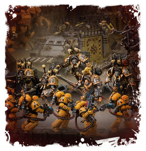 Warhammer 40,000 Chaos Terminators műanyag miniatűrák készlet