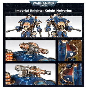 Warhammer 40,000 Imperial Knights Knight Armigers készlet doboza