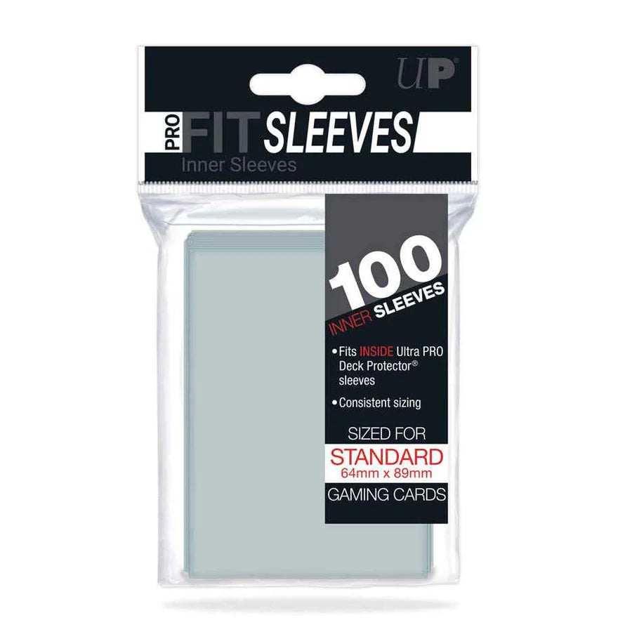 Ultra PRO PRO-Fit Standard Inner Sleeves – 100 db belső kártyavédő