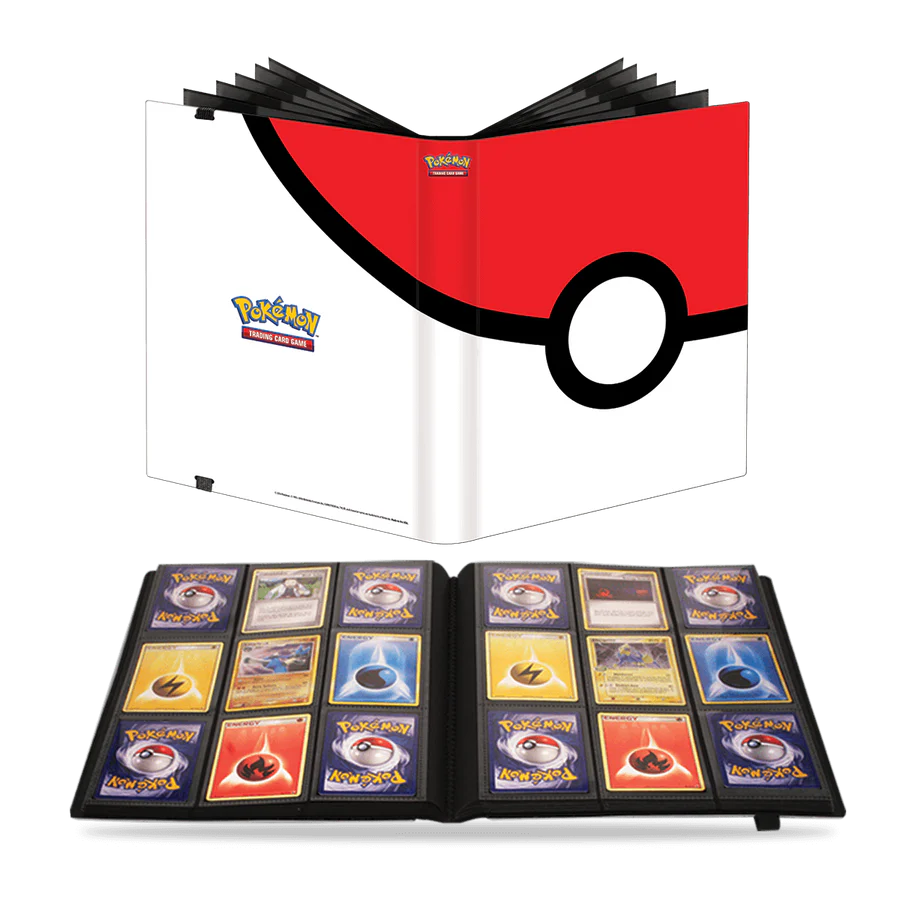 Pokémon Poké Ball 9-Pocket PRO-Binder – 360 kártyás gyűjtőalbum