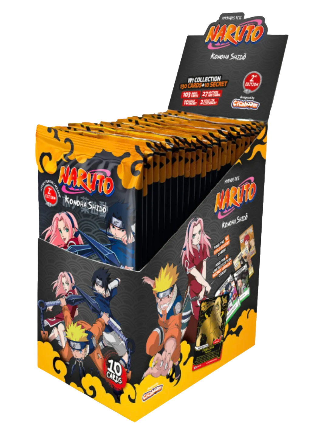 Naruto Mythos TCG: 1st Set – 2nd Edition Booster Box – Myth Games