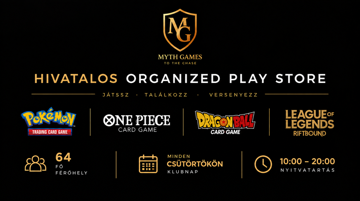 A Myth Games hivatalos Organized Play Store lett!