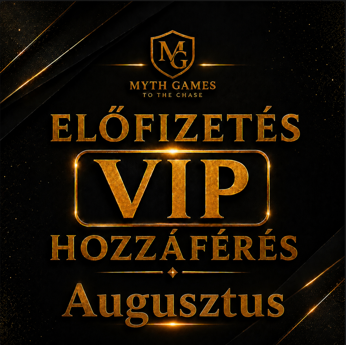 Myth Games előfizetés Augusztus info