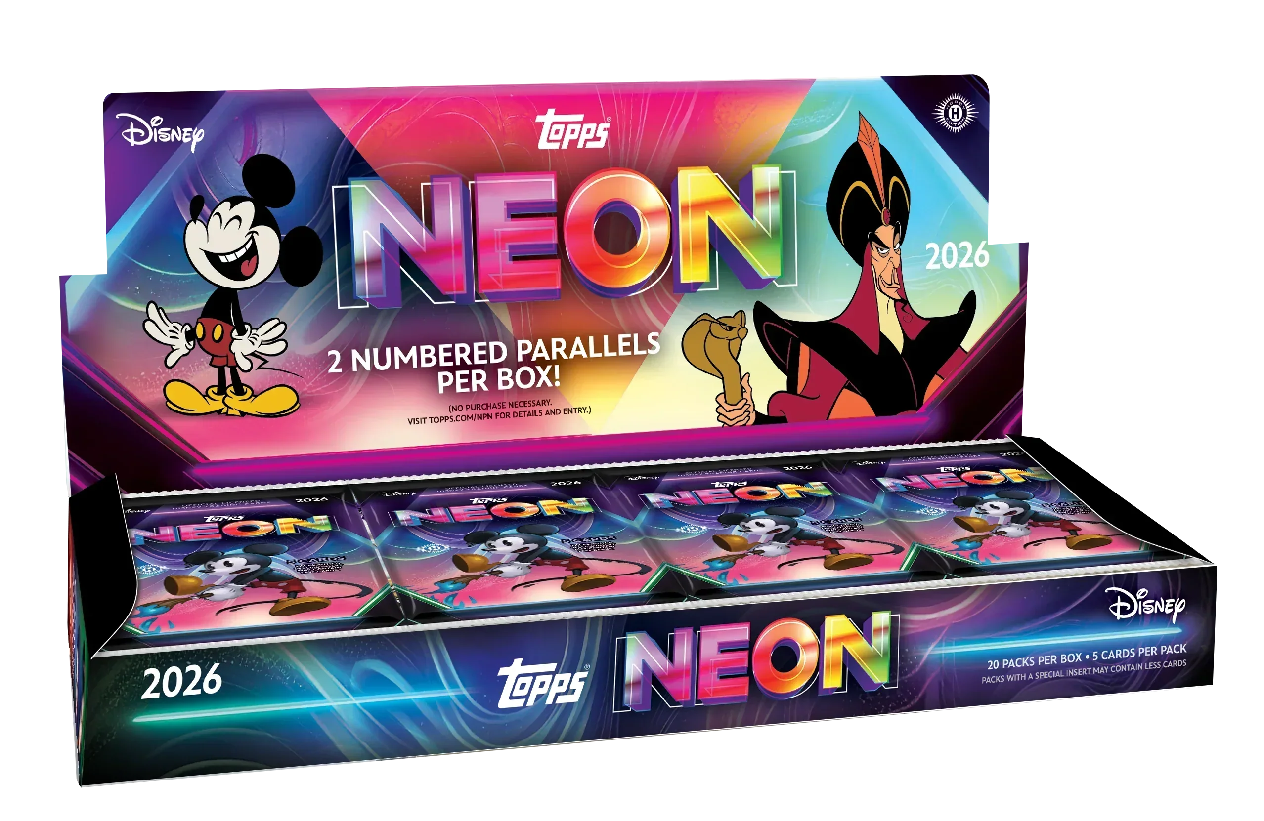 Topps Disney Neon megjelenés