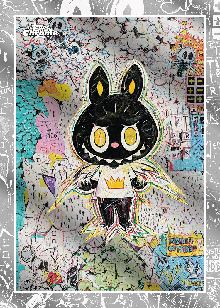 2025 Topps Labubu Chrome 10th Anniversary Hobby Box