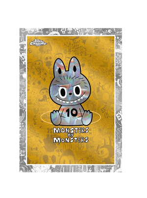 2025 Topps Labubu Chrome 10th Anniversary Hobby Box