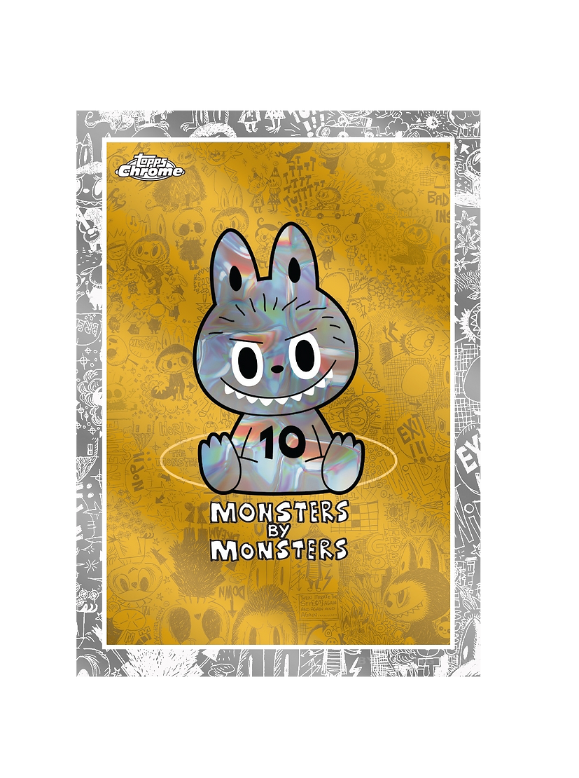 2025 Topps Labubu Chrome 10th Anniversary Hobby Box