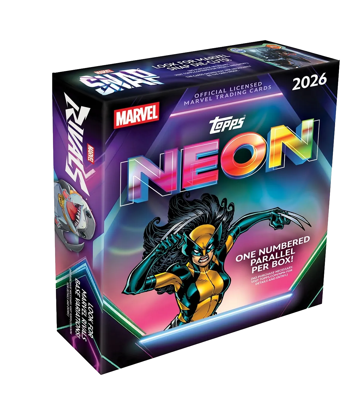 2026 Topps Neon Marvel – Mega Box