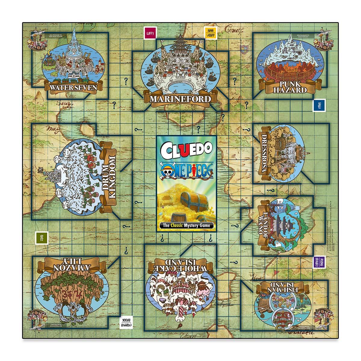 Winning Moves – Cluedo: One Piece társasjáték (angol)