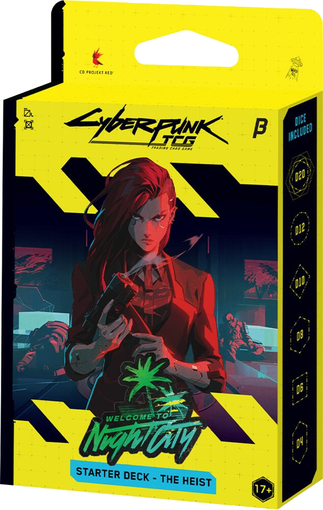 Cyberpunk TCG – Welcome to Night City Starter Deck – The Heist