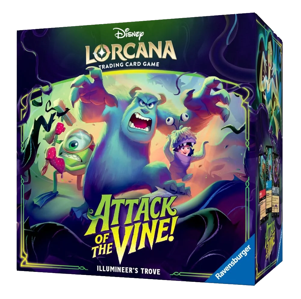 Disney Lorcana Attack of the Vine angol Illumineer’s Trove nyolc booster csomaggal
