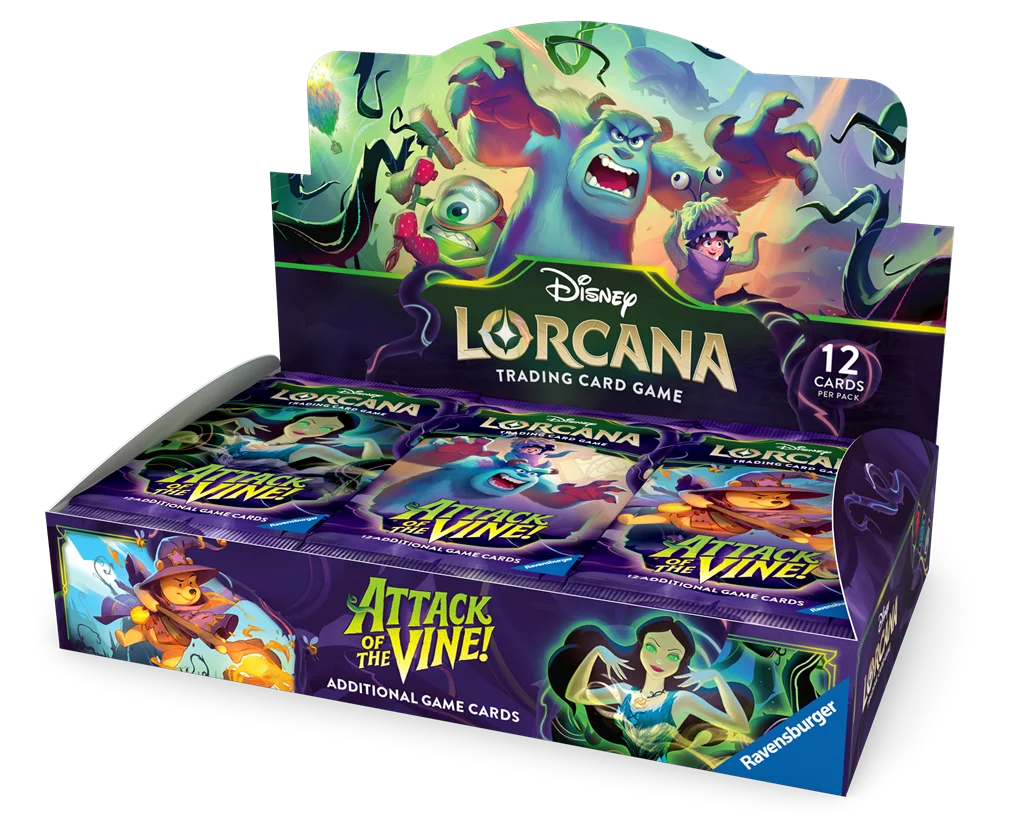 Disney Lorcana – Attack of the Vine! Booster Display