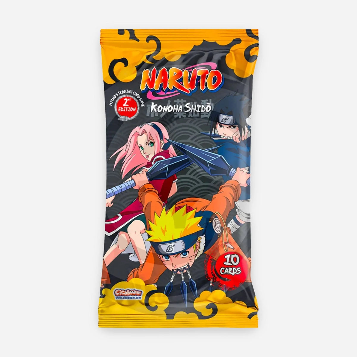 Naruto Mythos TCG – 1st Set: Konoha Shidō – 2nd Edition Booster Pack – Angol