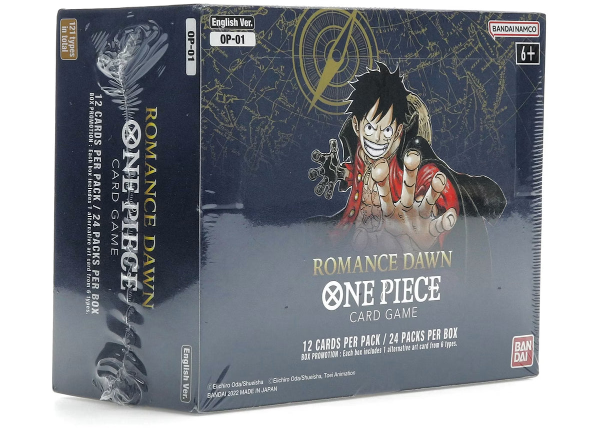 ONE PIECE Card Game – Romance Dawn [OP-01] Booster Display – EN