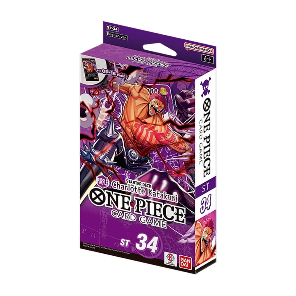 ONE PIECE Card Game – Starter Deck – PURPLE Charlotte Katakuri [ST-34] – EN