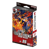 ONE PIECE Card Game – Starter Deck – RED/BLACK Sabo [ST-35] – EN