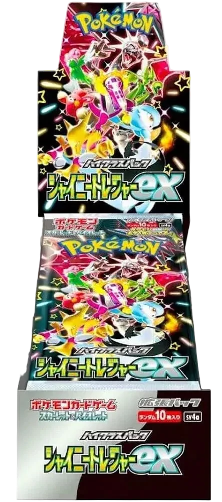 Pokemon shiny treasure booster box japan