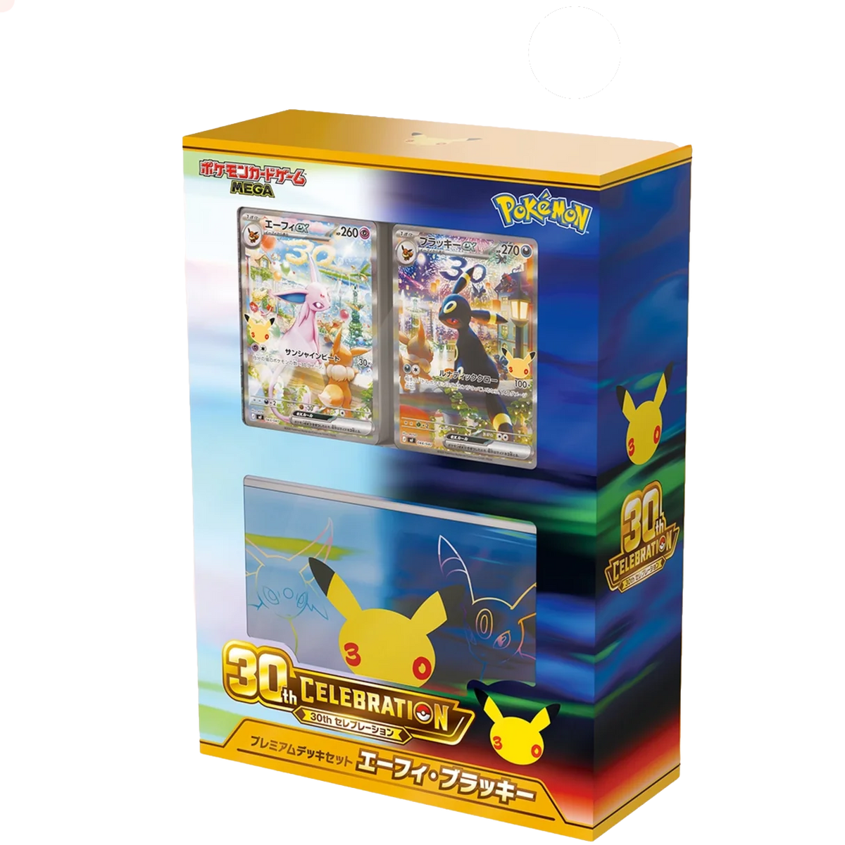 Pokémon – 30th Celebration Premium Deck Set: Espeon and Umbreon – Japán kiadás