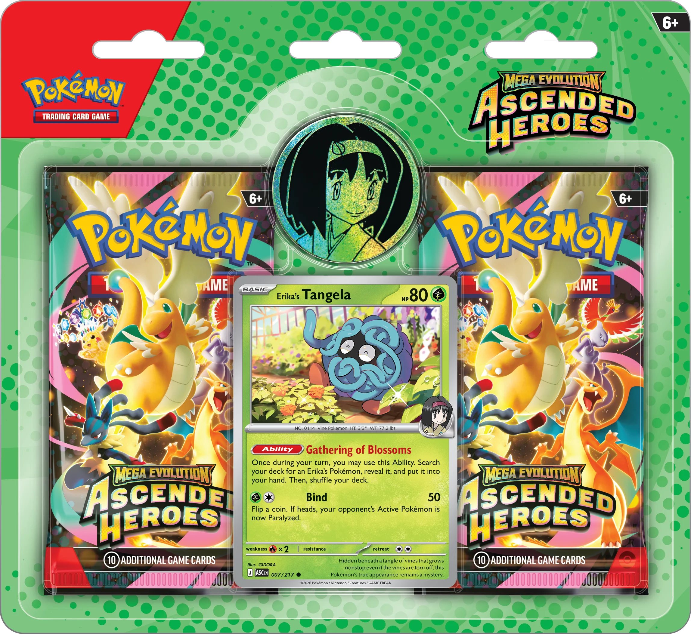 Pokémon Ascended Heroes 2-Pack Booster Blister