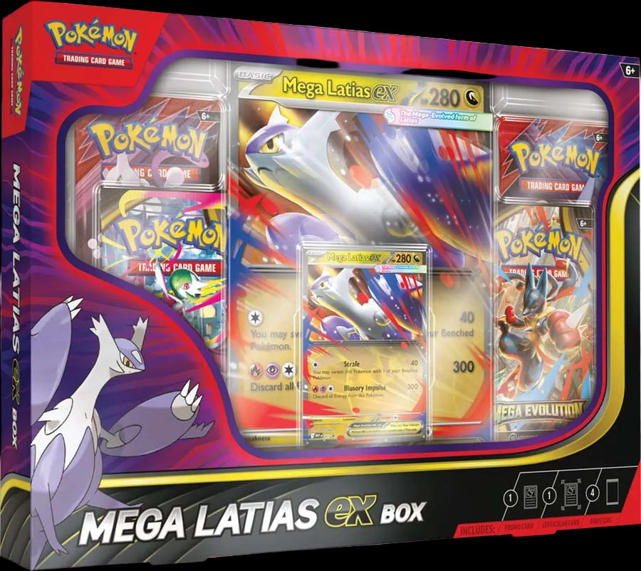 Pokemon Mega Latias EX box