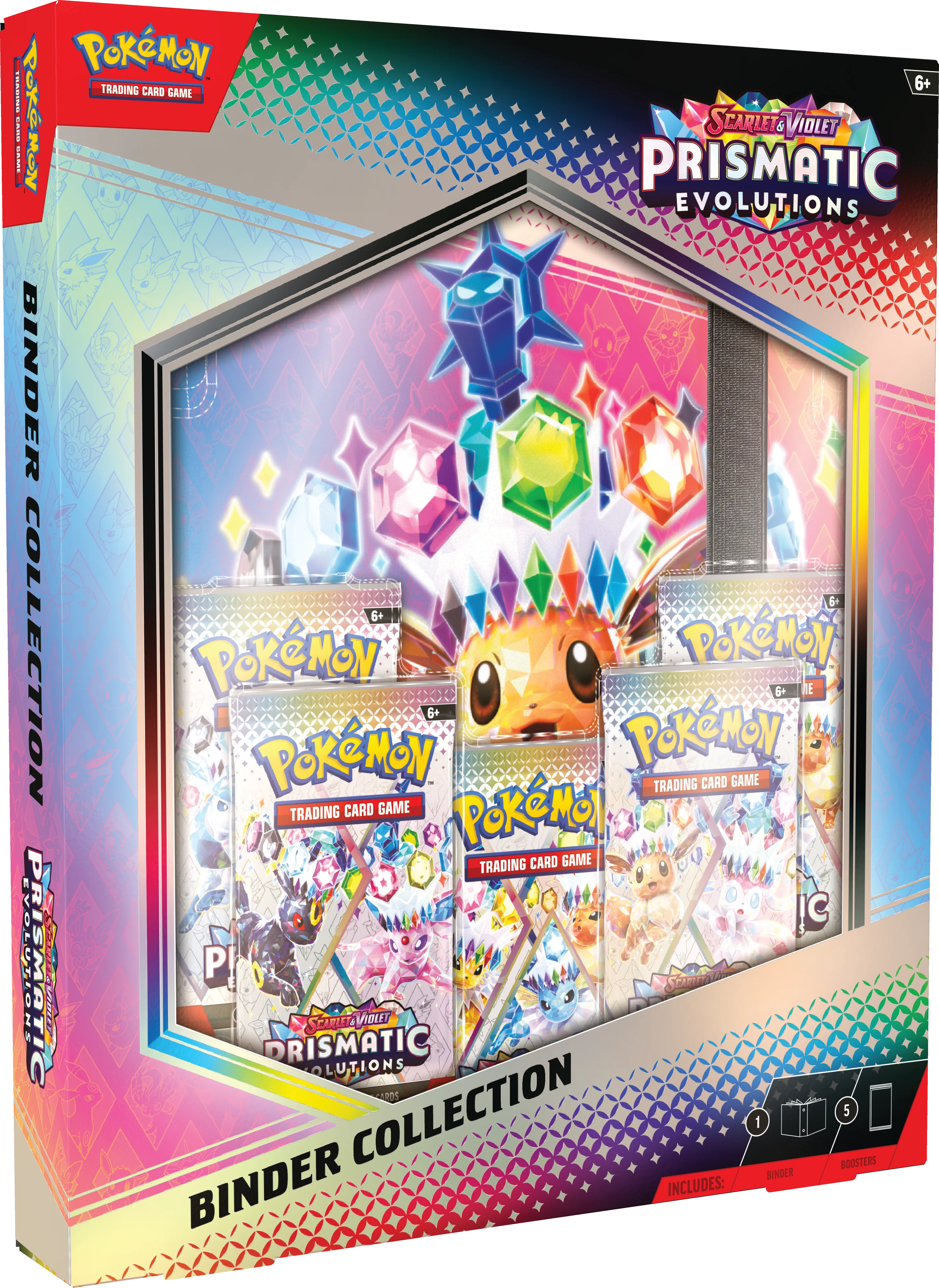Pokemon prismatic evolution binder collection