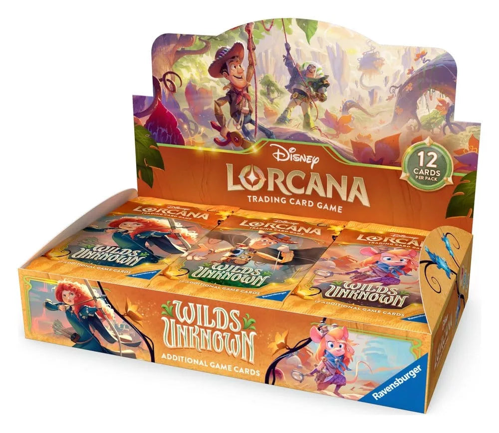 Disney Lorcana – Wilds Unknown: Booster Display – 24 Booster – EN
