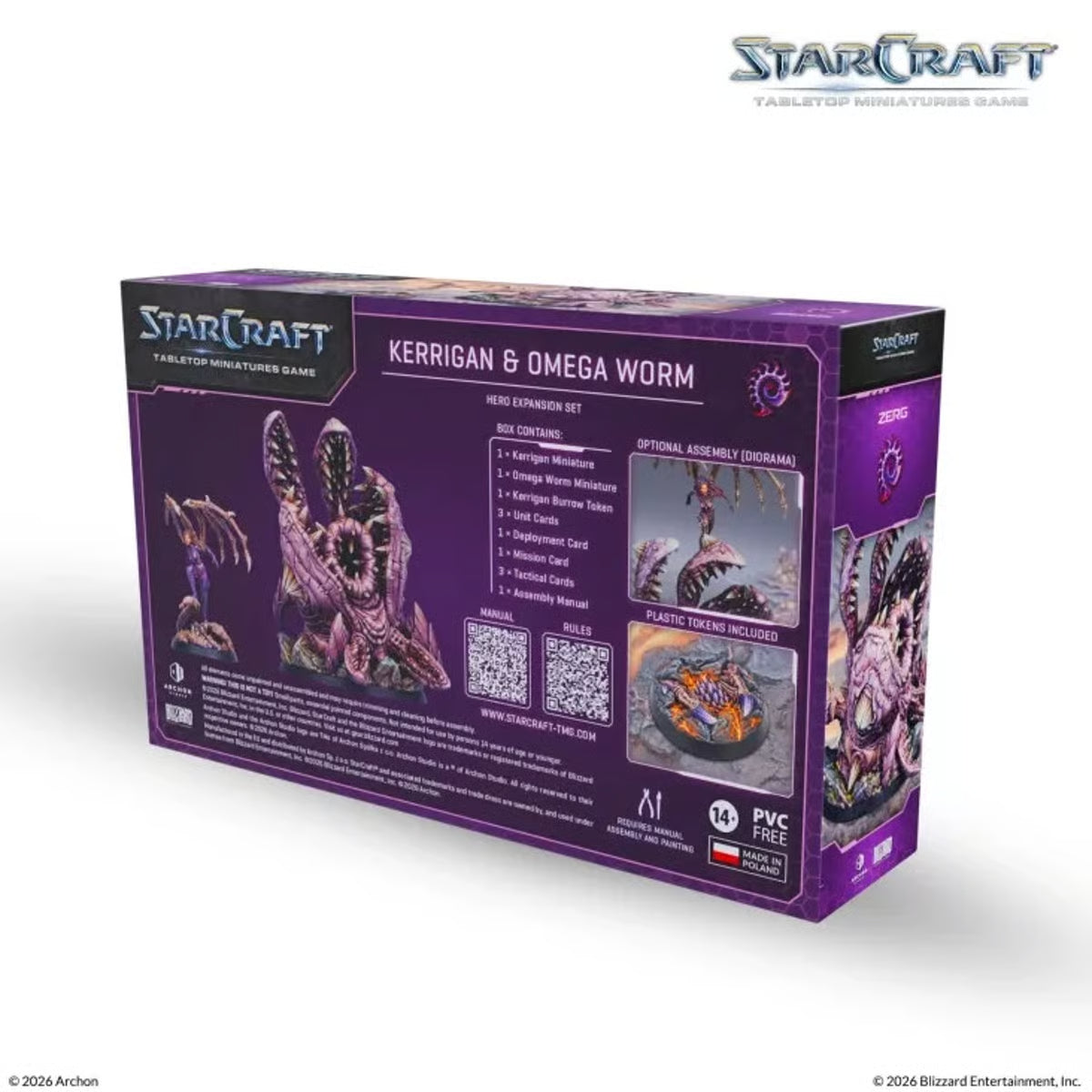 StarCraft TMG – Kerrigan (Primal Kerrigan) – Zerg Hero Expansion Set