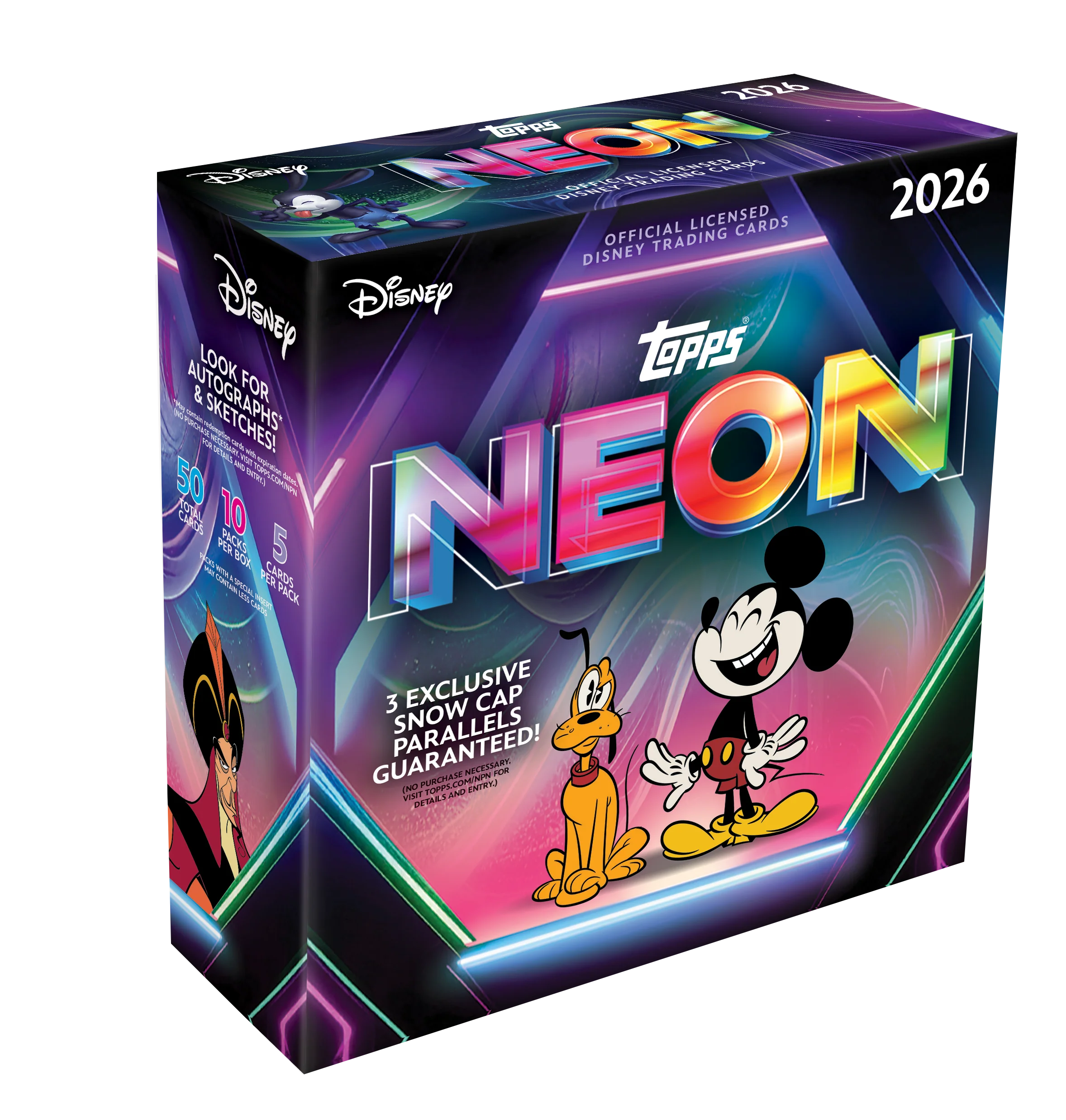 Topps Disney Neon Mega box