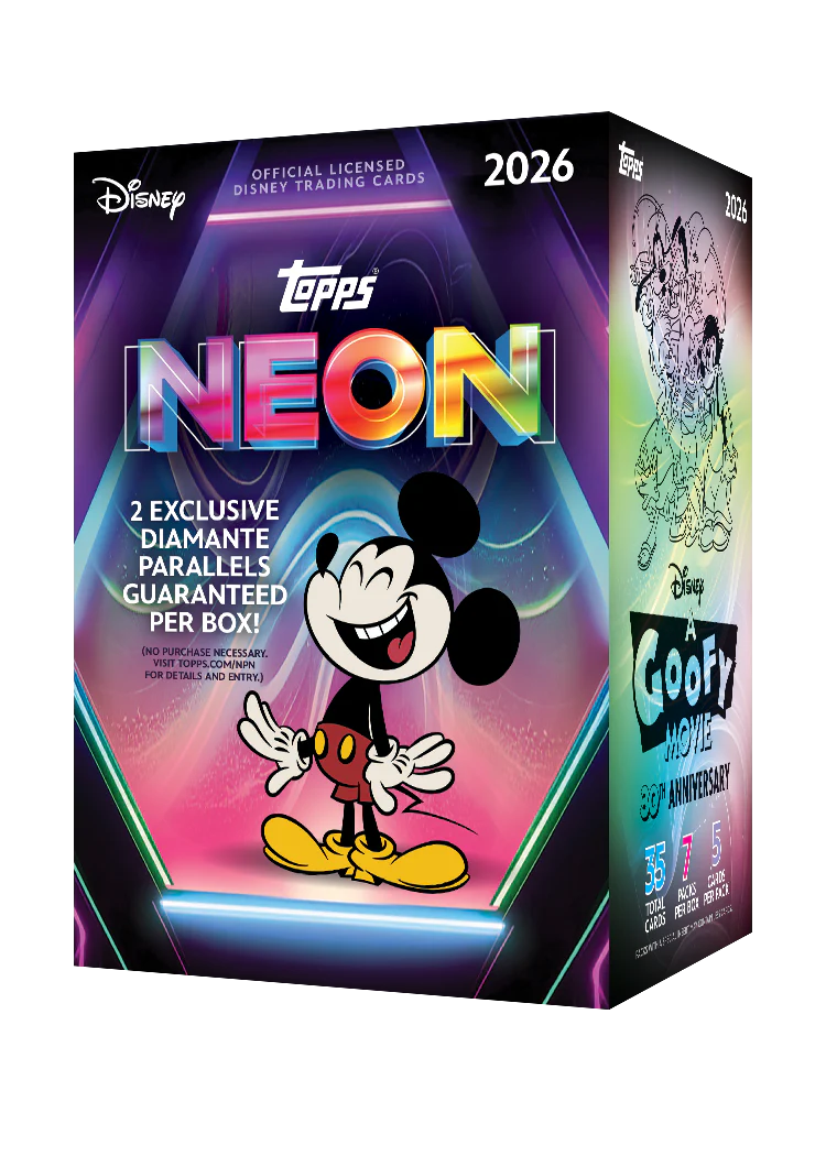 Topps disney neon value box