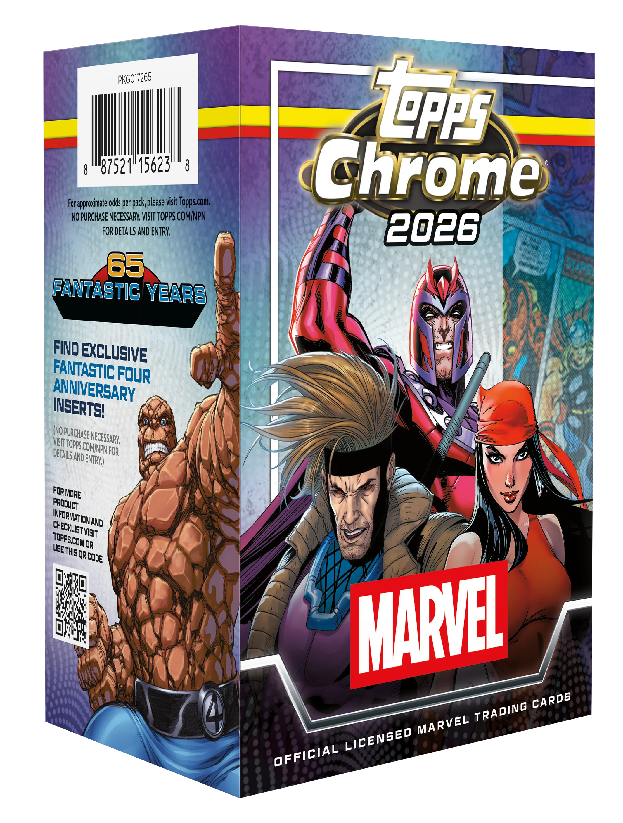 Topps Chrome Marvel Comics 2026