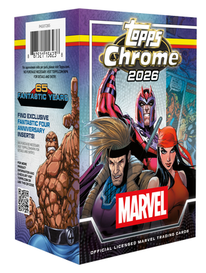 Topps Chrome Marvel Comics 2026