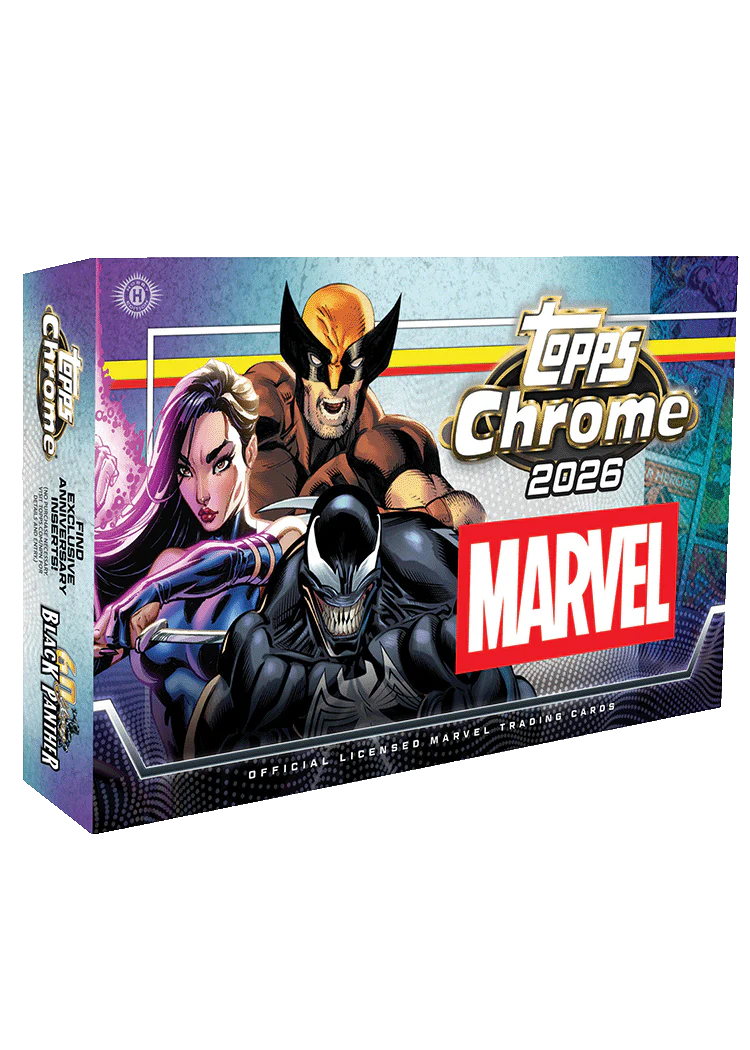 2026 Topps Chrome® Marvel Comics – Hobby Box