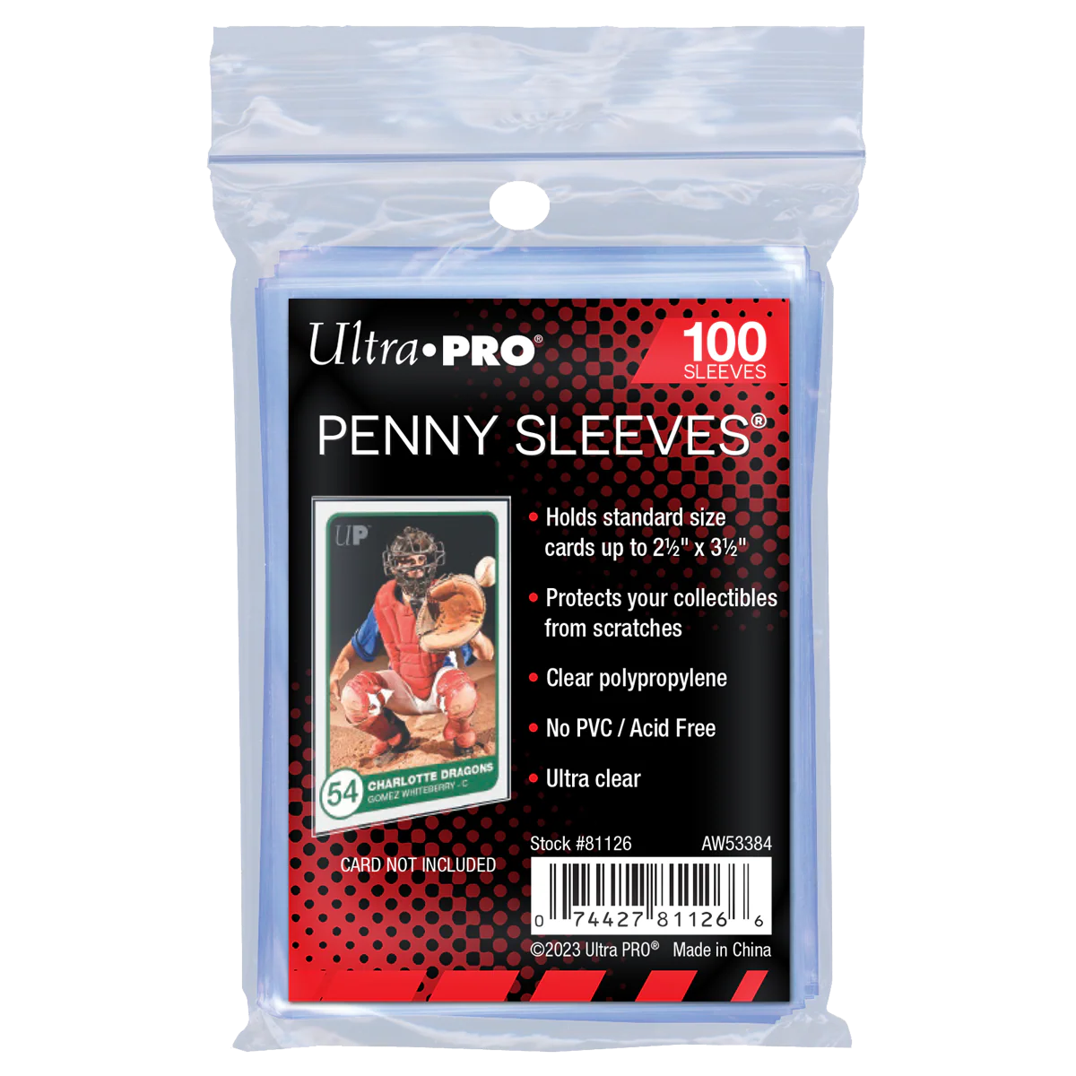 Ultrapro penny sleeve