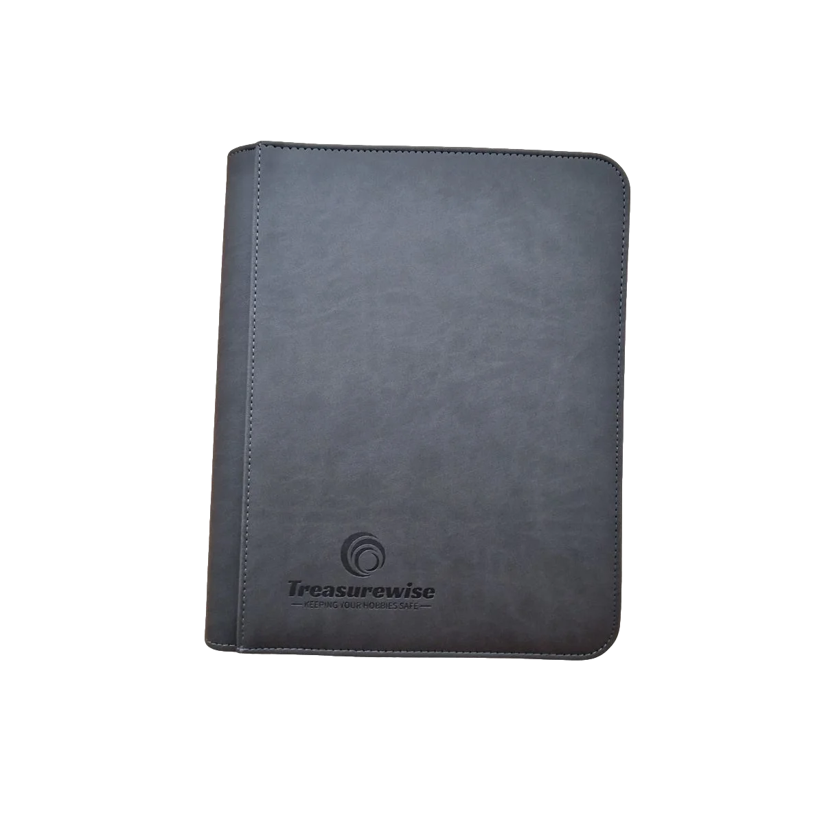 WiseGuard Mini Zip Toploader Binder – Grey