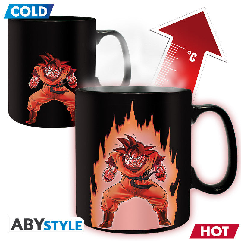 Dragon Ball Z Goku hőre változó bögre – 460 ml