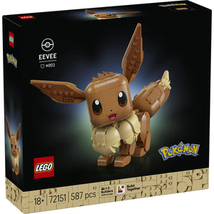 LEGO Pokémon Eevee 587 darabos építőkészlet
