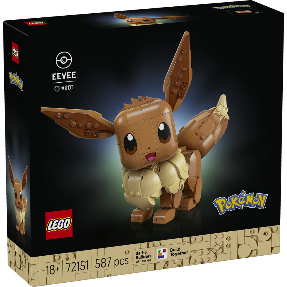 LEGO Pokémon Eevee 72151 – 587 darabos építőkészlet | Myth Games