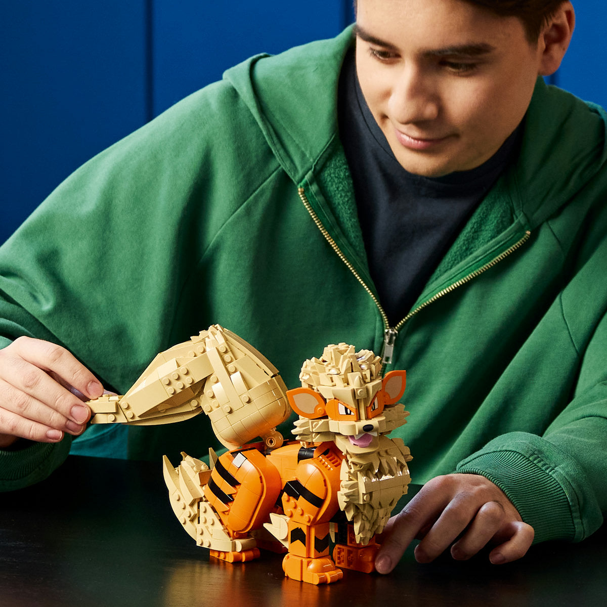 LEGO Pokémon Arcanine részletgazdag 1190 elem