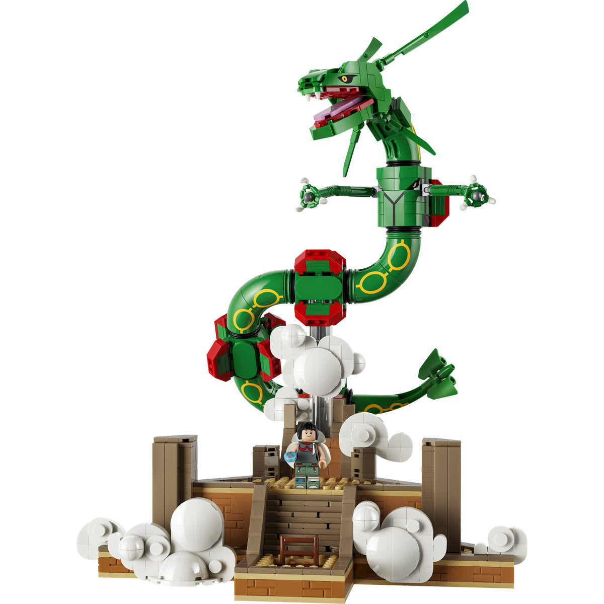 LEGO Pokémon Rayquaza kiállítható modell 38 cm magas