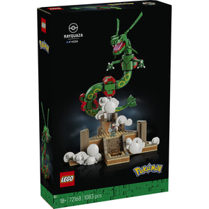LEGO Pokémon Rayquaza kiállítható modell 38 cm magas