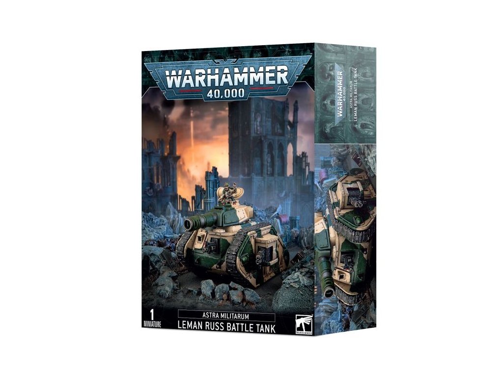 Warhammer 40K Leman Russ Battle Tank műanyag miniatúra