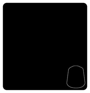 Citadel Base Abaddon Black 12 ml akril festék tégely