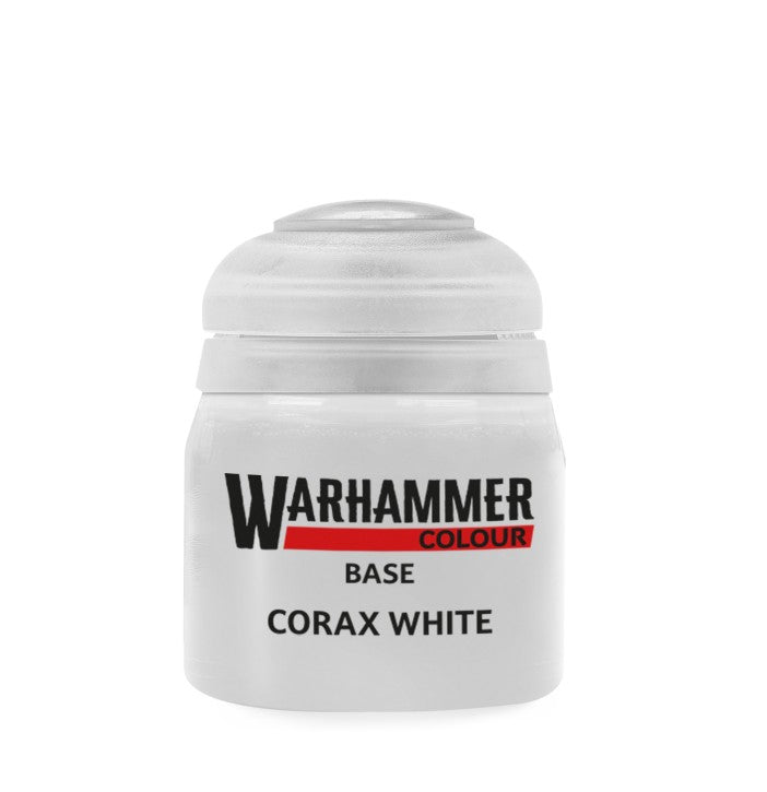Citadel Base Corax White 12 ml festék tégely közelről